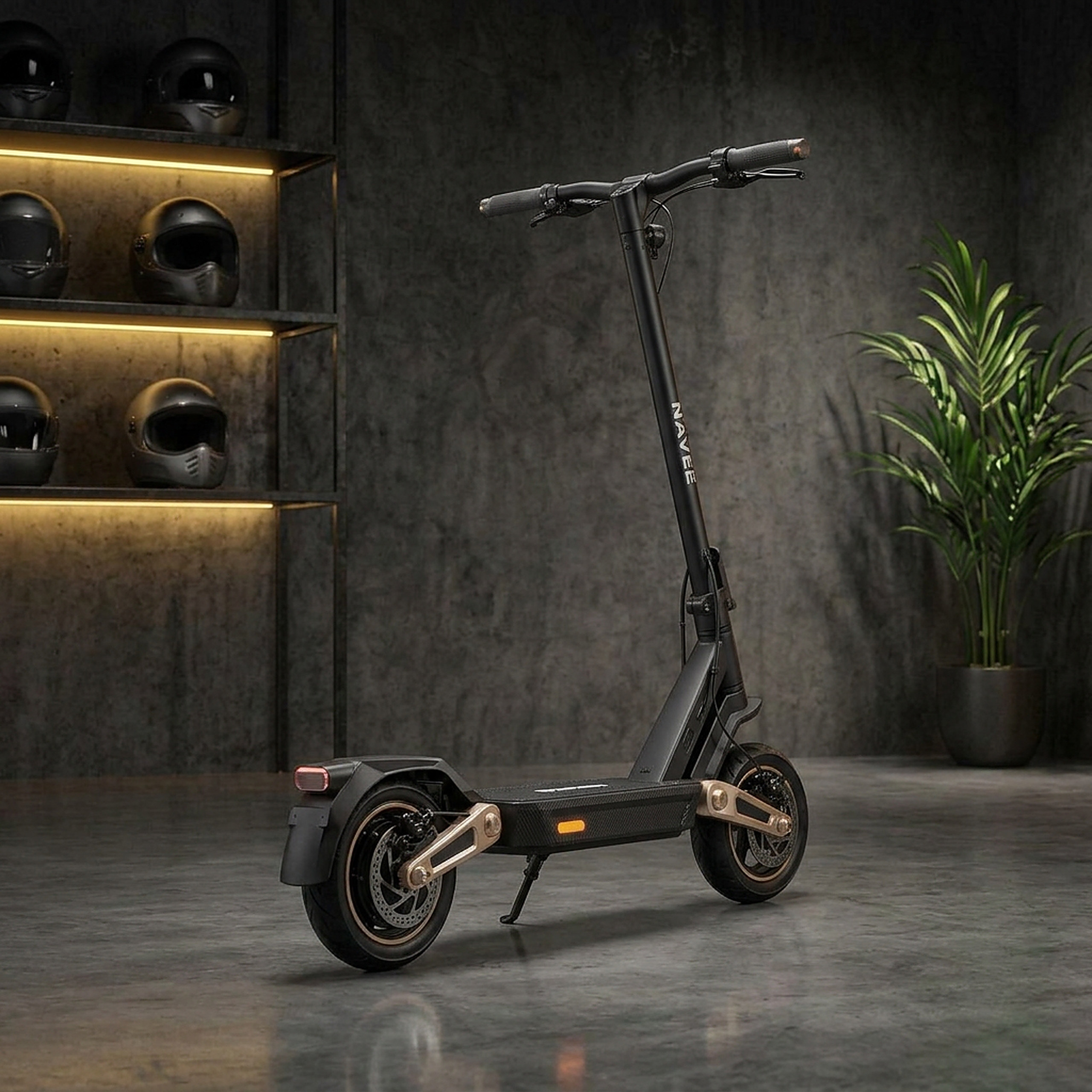 Modelo elétrico LUVVE ST3 — NAVEE — potência, estilo e liberdade.