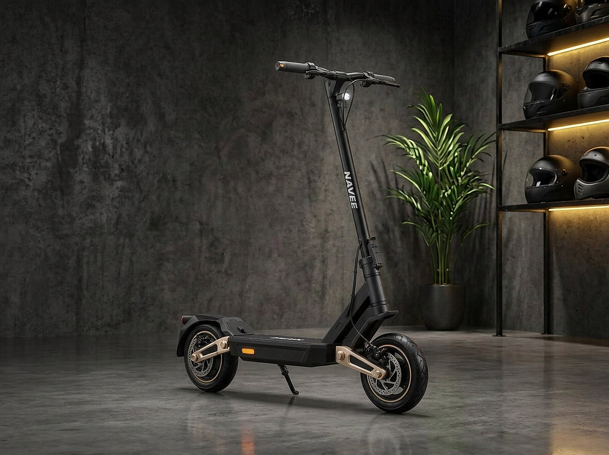 Modelo elétrico LUVVE ST3 PRO — NAVEE — potência, estilo e liberdade.