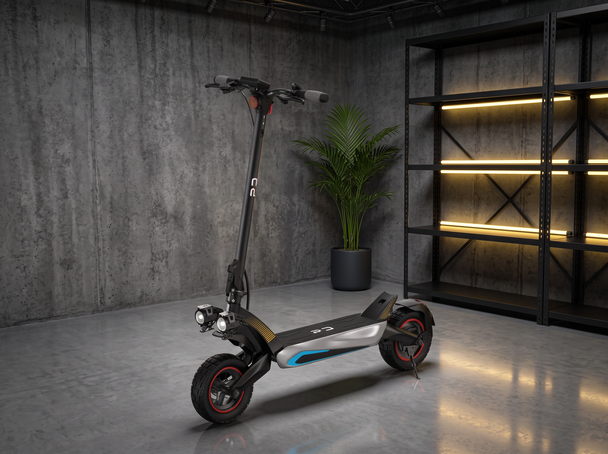 Modelo elétrico LUVVE T2 PRO — Dobre a cidade no seu ritmo.