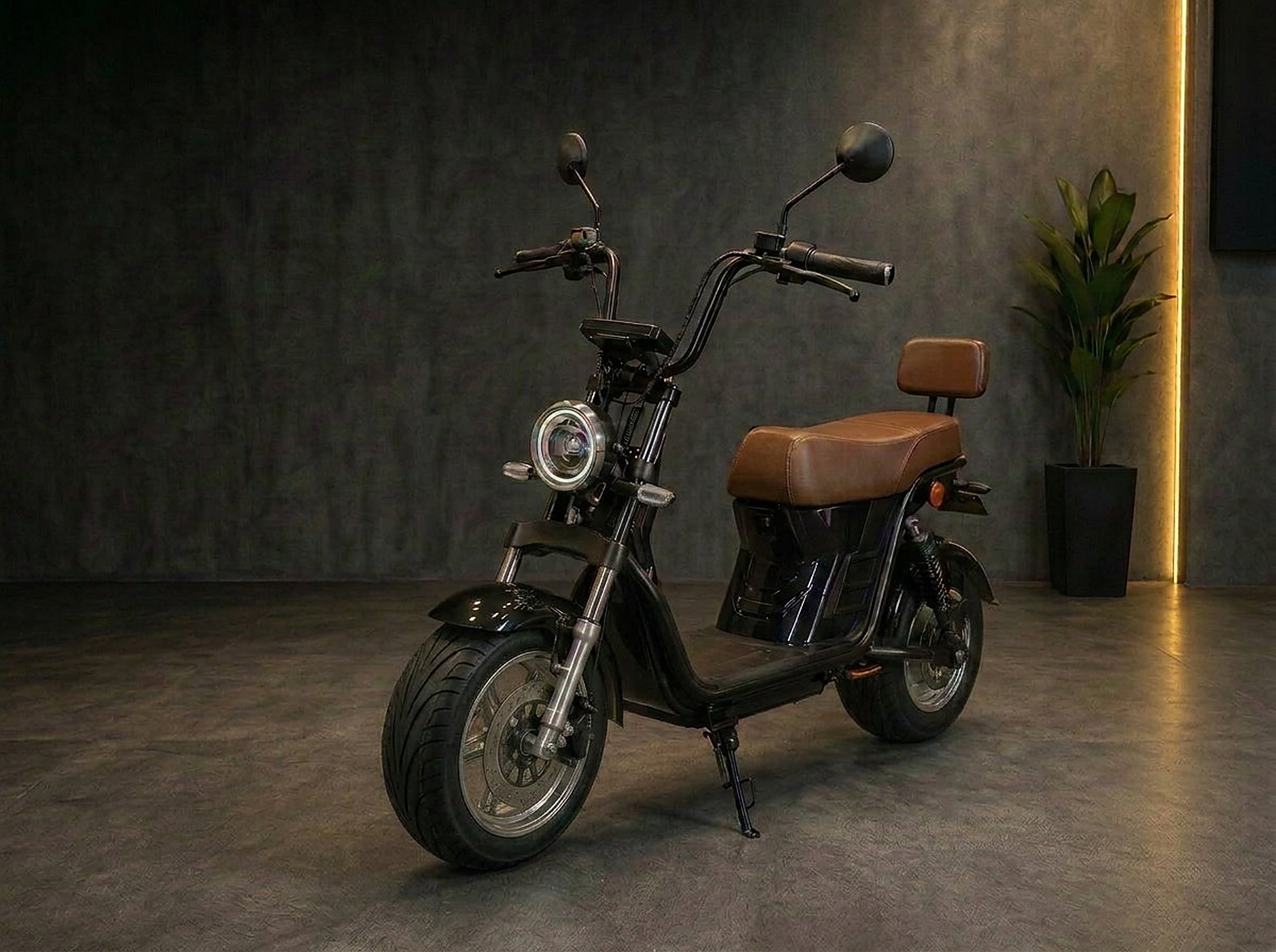 Scooter elétrica LUVVE X13 na cor Preto